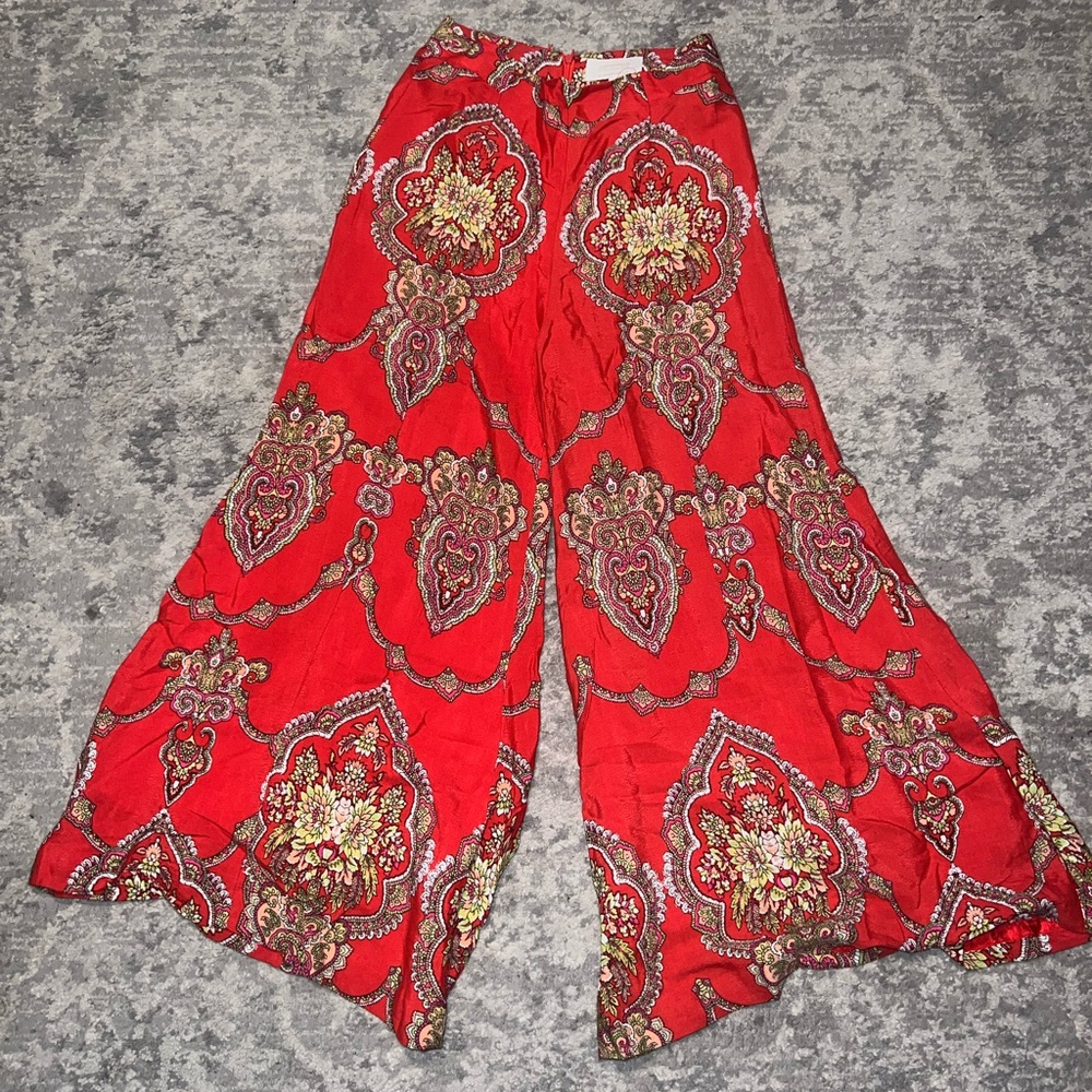 Anthropologie Wide Leg Pants